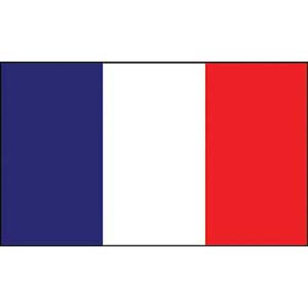 France Flag On Stick 4&#x22; x 6&#x22;